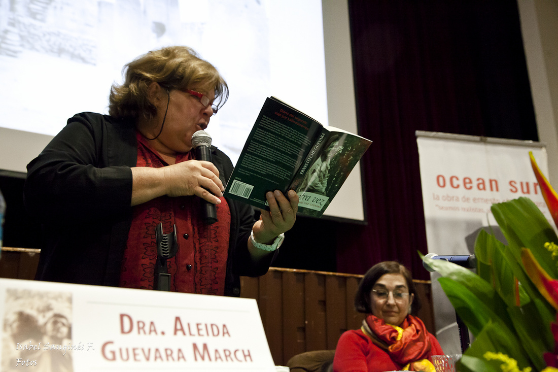 <p>Aleida Guevara March presentado los libros 